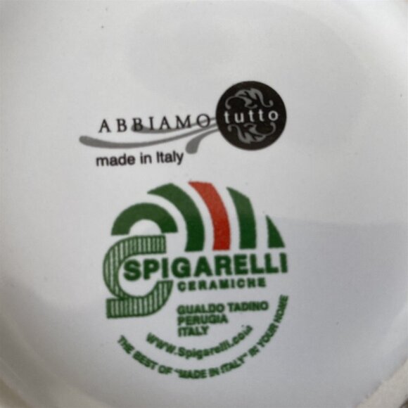 Vintage Italy Pitcher Creamer Abbiamo Tutto by Spigarelli Cherry Blossom Fruit - Picture 8 of 9